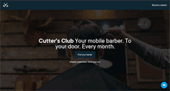 Desktop Screenshot of cuttersclub.com